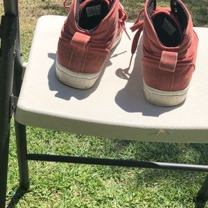 Vans otw alomars red stone used no box